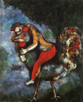 Marc Chagall : The Rooster